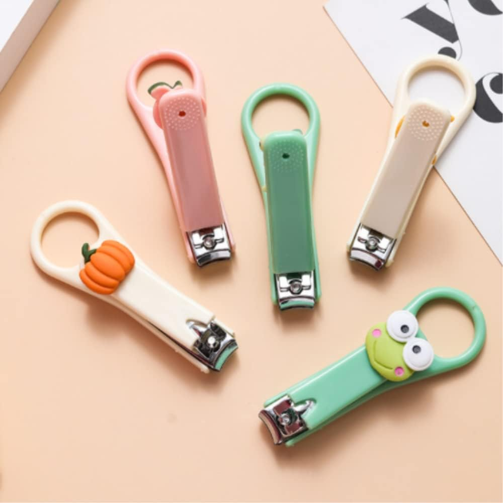 Nail Clippers Set, 5 Pieces Manicure Sets Stainless Steel Nail Clippers Pedicure Kit Grooming Tools Nail Cutter for Women, Girls and Children