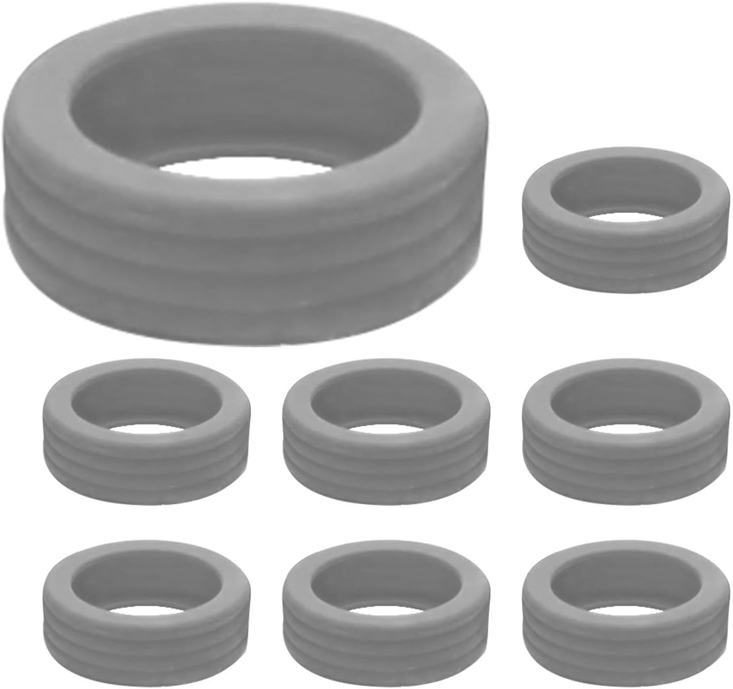 Luggage Wheels Cover, 8 Pcs Silicone Luggage Tyre Case, Reduce Noise Suitcase Wheels Cover, Luggage Tyre Protection Cover, Wheels Cover for Most Luggage, Carry on Luggage Wheels Cover for Women Men/43 image number 6