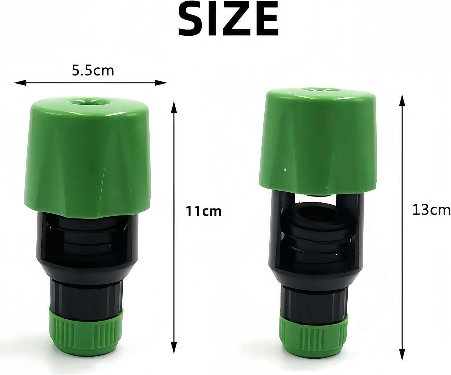 Universal Kitchen Tap to Garden Hose Connector, Indoor Outdoor Mixer Tap Adapter, Green image number 4