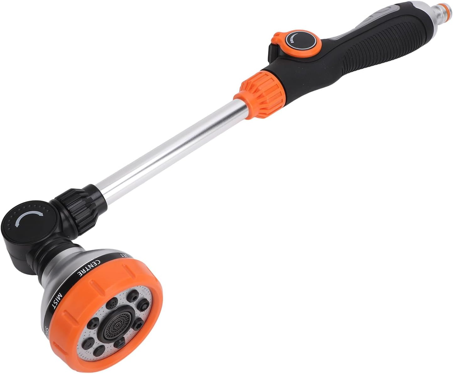 Watering Wand Heavy Duty, Garden Hose Wand with 8 Spray Patterns, 18.5Inch Sprayer Wand, Long Hose Nozzle Sprayer for Hanging Baskets, Shrubs, Garden, Lawn, Car Washing image number 3