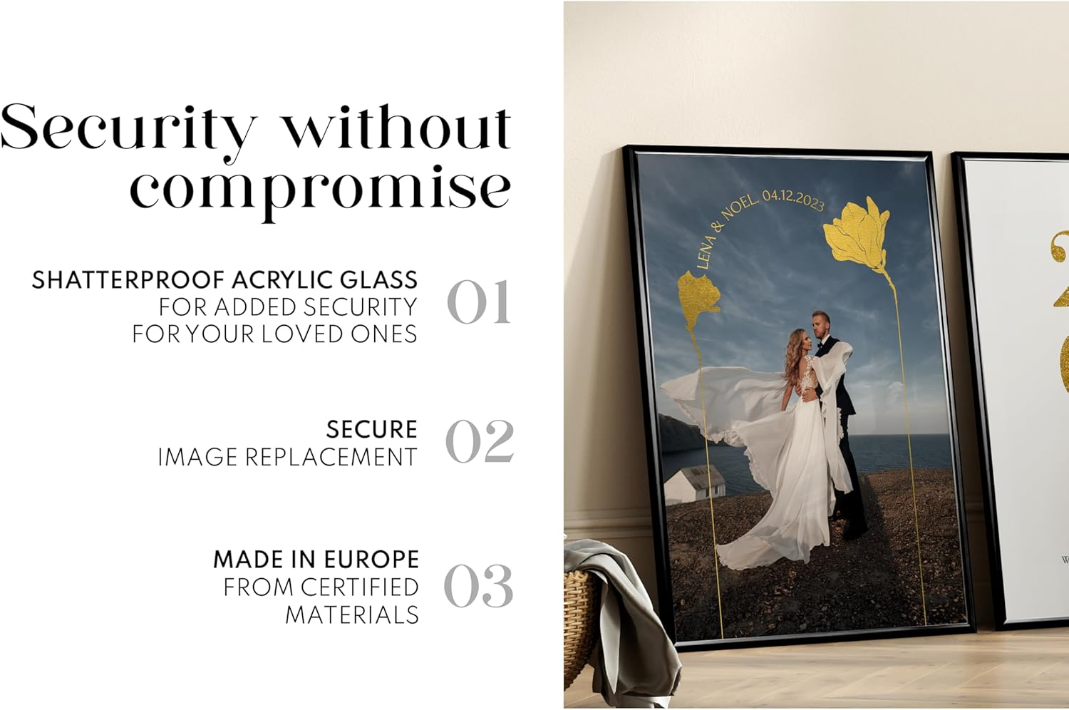 Artower&reg; Picture Frame Black Metal Thin Frame for DIN A4 21 X 29.7 Cm Poster Frame Large Collage Picture Frame Metal 21 X 30 Cm Aluminium Slim Picture Frame Black Poster Frame image number 2