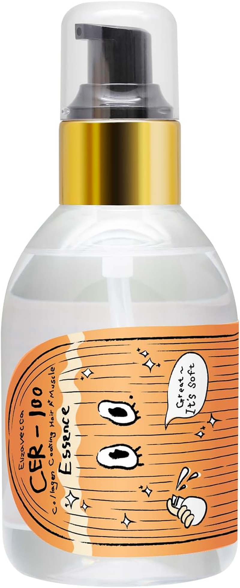 Elizavecca CER-100 Collagen Coating Hair Muscle Essence 150Ml/5.07 Fl.Oz. - Leave-In Treatment Oil for Dry & Natural Hair | K-Beauty image number 3