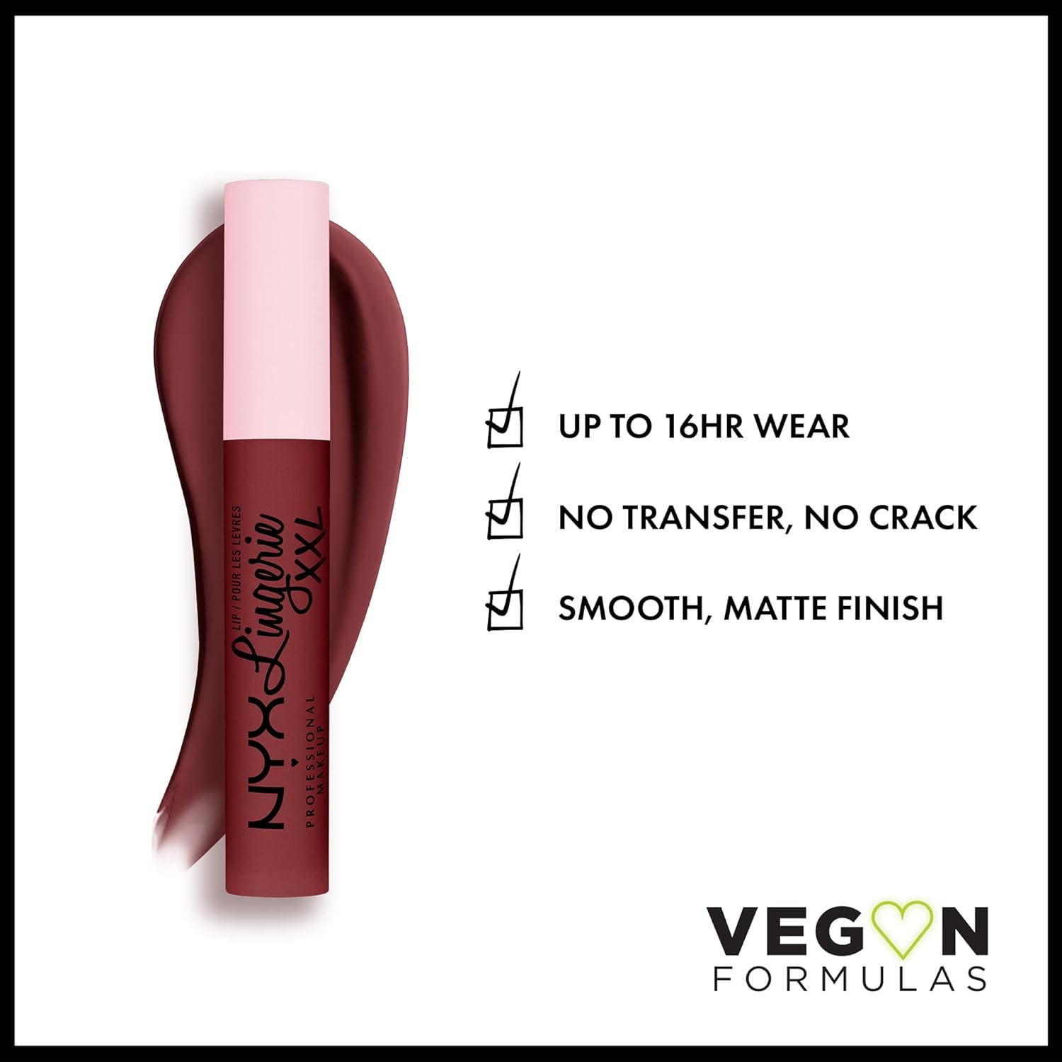 NYX Professional Makeup Lip Lingerie XXL 24 Strip N Tease, 1 G (Pack of 1) image number 2