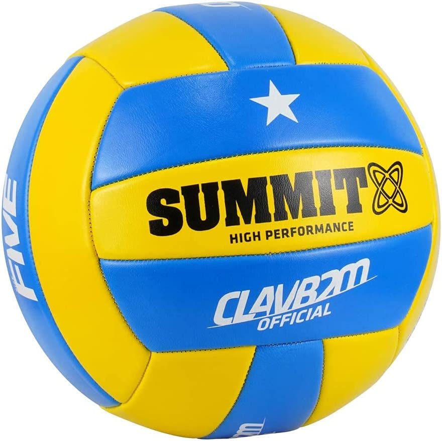 Summit Classic Volleyball, Size 5 &ndash; Durable 18-Panel Composite Ball for Indoor and Beach Play with Consistent Flight image number 2