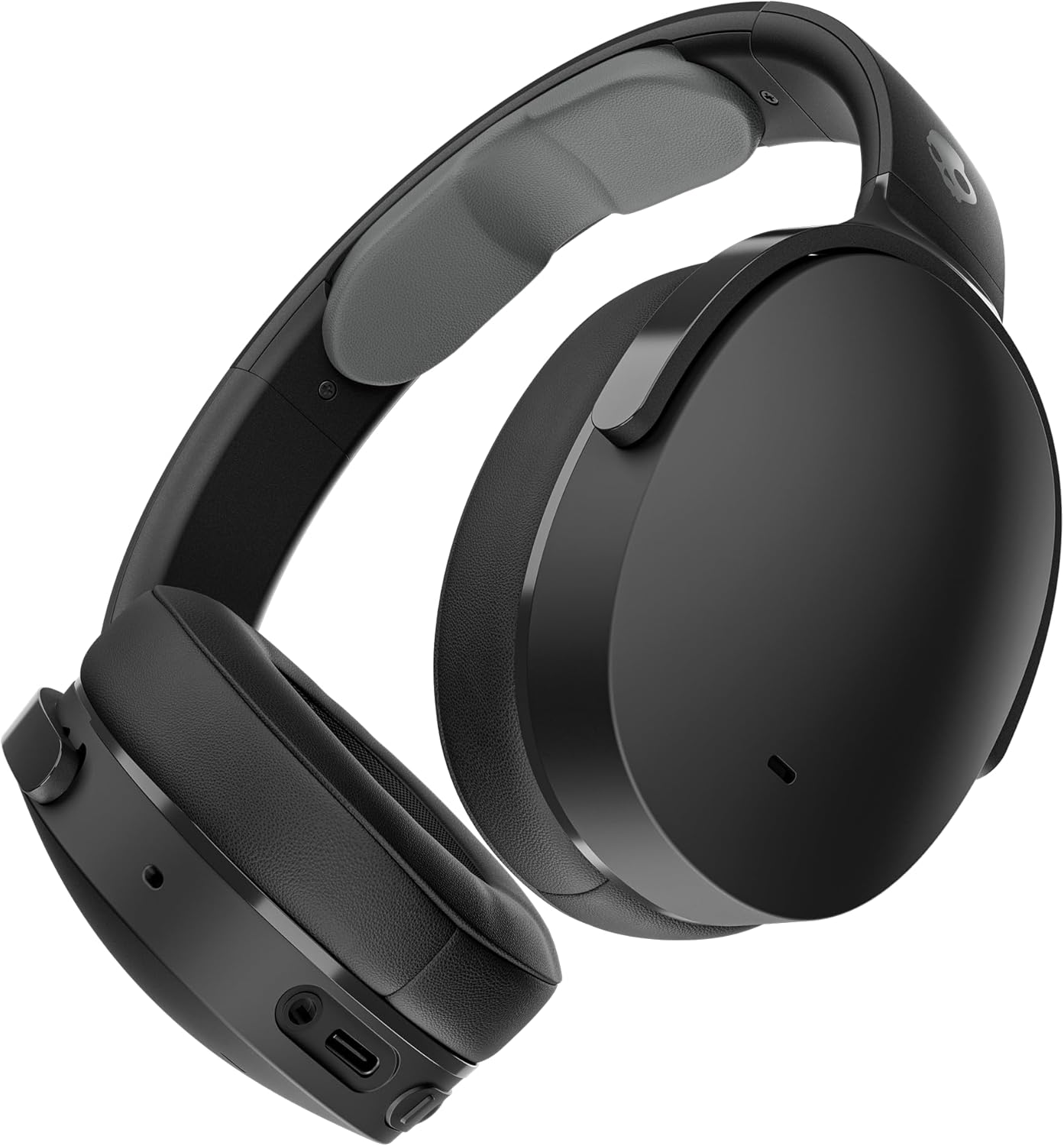 Skullcandy Hesh ANC Wireless Over-Ear Bluetooth Headphones with Charging Cable, True Black
