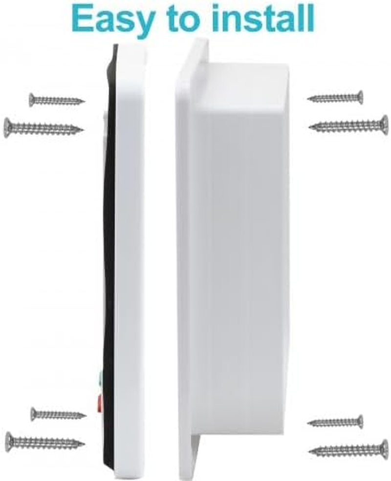 Cat Flap, 4-Way Locking Large Cat Door, Room Door, Weatherproof Cat Door, Cat Doors for Thin Door and Wall, Dog Door Window Magnetic Closure for Pets, Indoor Outdoor Door (M)