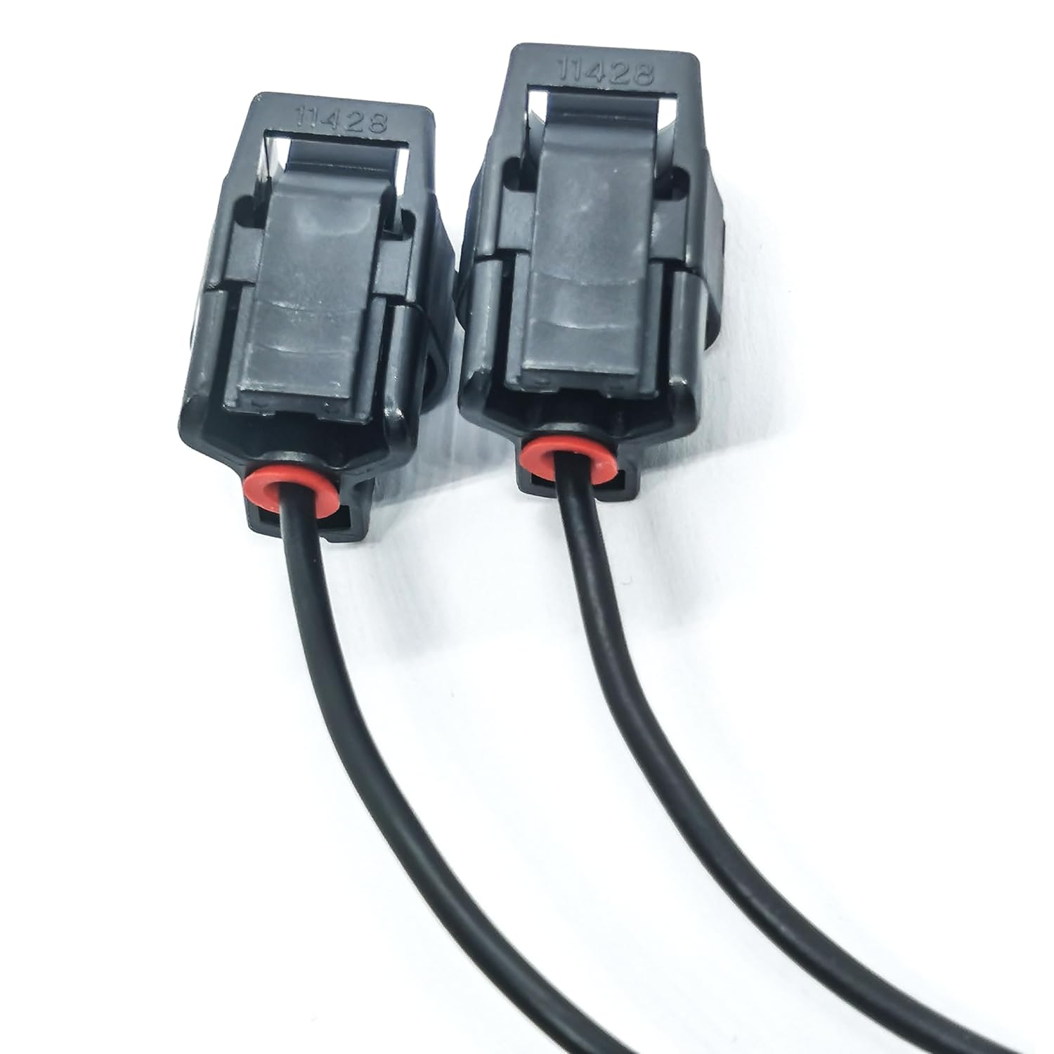 2Pcs Connector 1 Pin Harness for Replacement 1992-1998 Toyota 90980-11428 Temperature Sensor image number 3