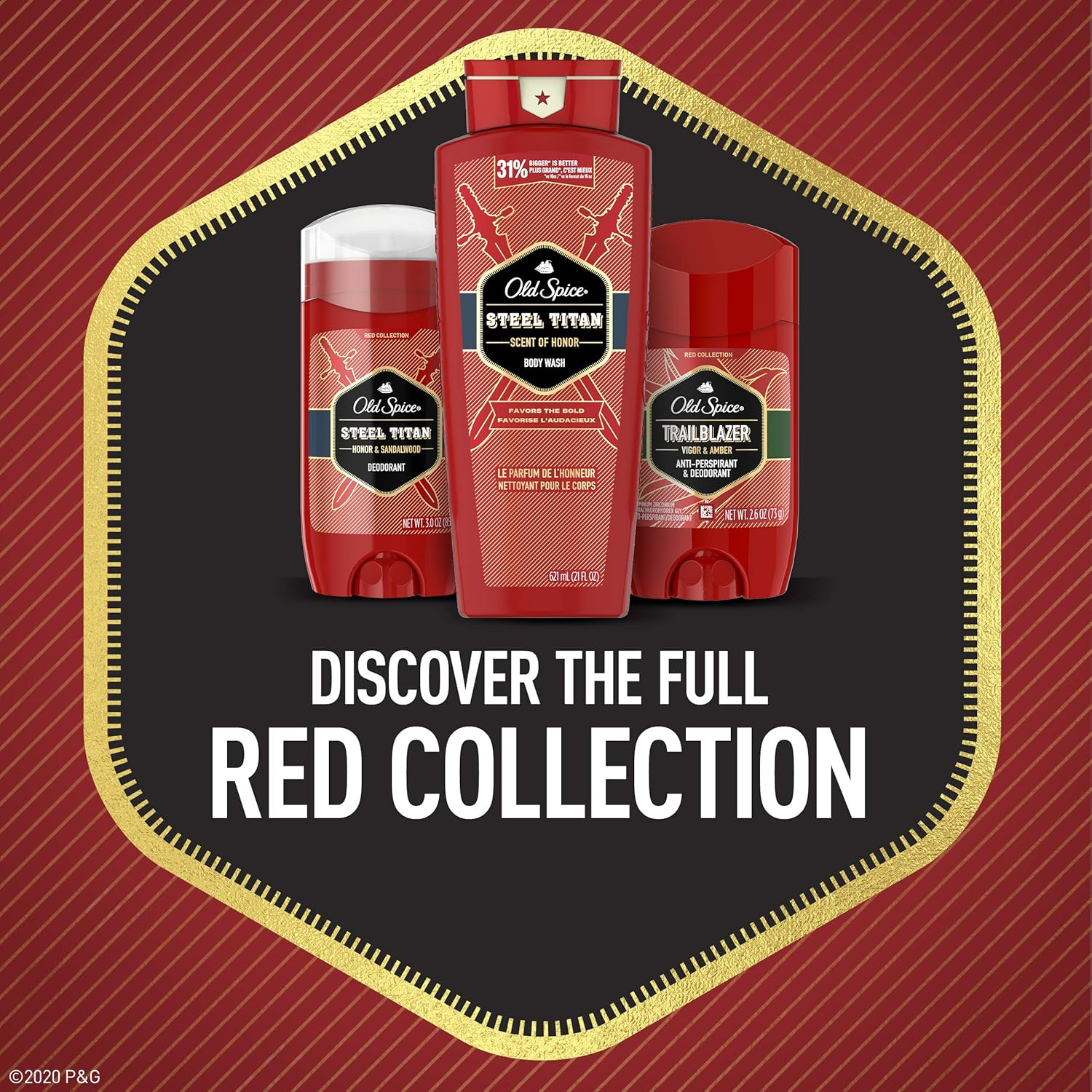 Old Spice Red Zone Swagger Scent Body Wash for Men, 890Ml image number 3
