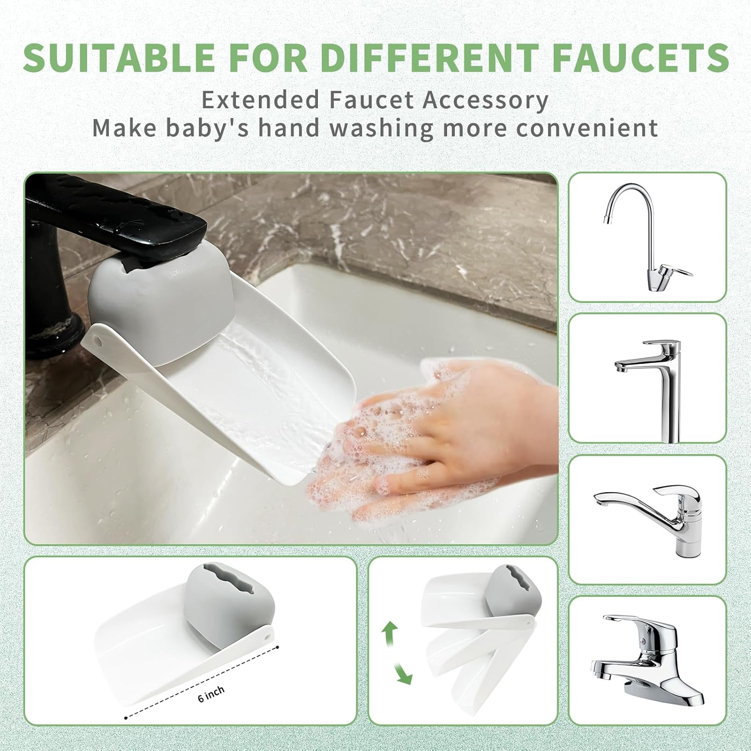 Mangohood Step Stools for Kids - Double up Toddlers Stool Multifunctional Toilet Stepping Stool for Kids Anti-Slip Step Stool for Bathroom Sink, Potty Training, Kitchen (White-1Pack) image number 4