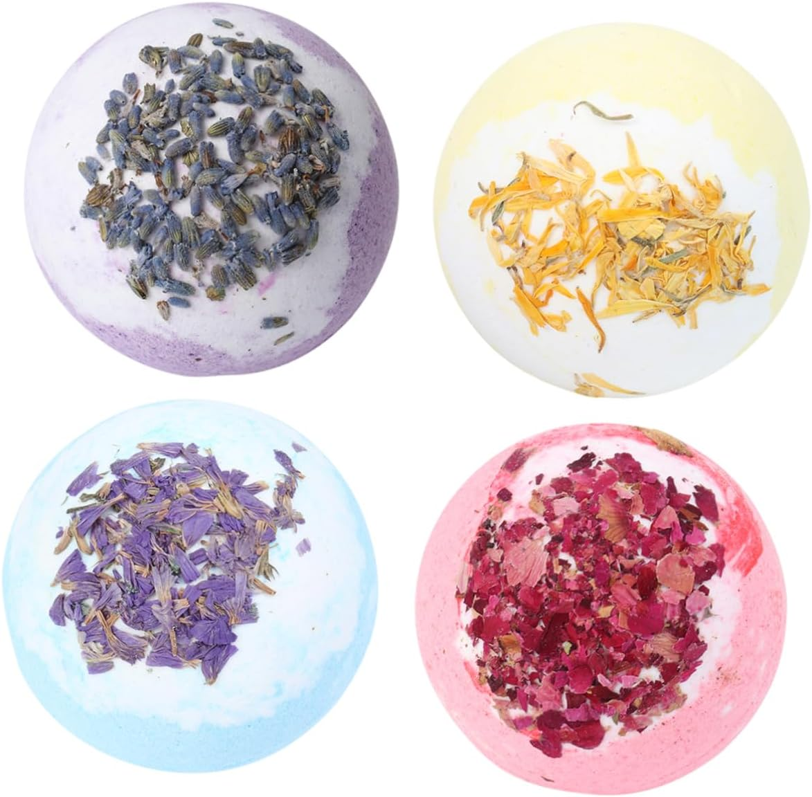 HONITANO 4Pcs Bathing Bubble Essential Oils Aromatherapy Shower for Relaxation Nourishing Skin and Fatigue Relief Suitable for Home Travel and Hotel Use image number 1