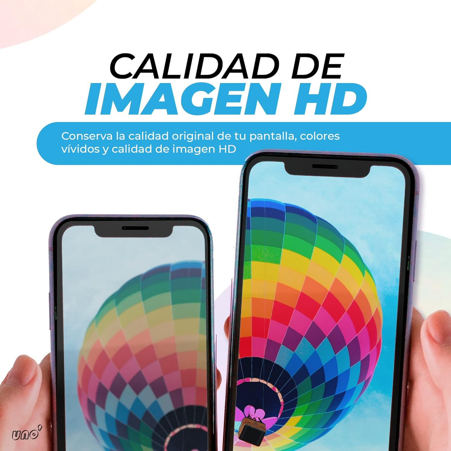 Uno'[3 Pack] Tempered Glass Screen Protector for Xiaomi Redmi Note 13 Pro 4G/5G, Ultra Resistant, 9H Hardness, Bubble-Free, High Definition, Anti-Scratch and Fingerprint Free, Simple image number 4