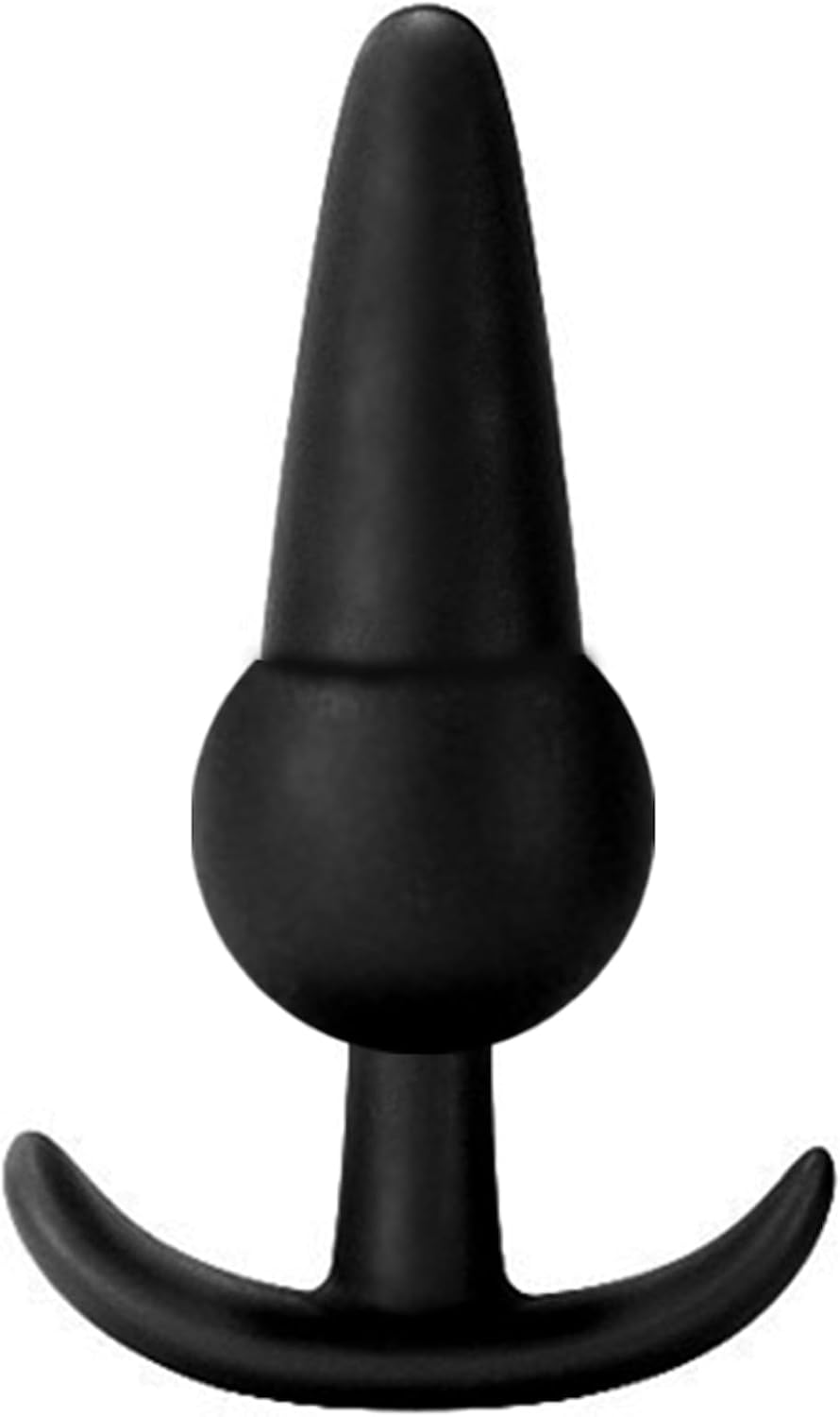 4 Anal Butt Plug Training Kit Set Beads Dildo Prostate Massager Trainer Sex Toy (Black) - Black image number 2