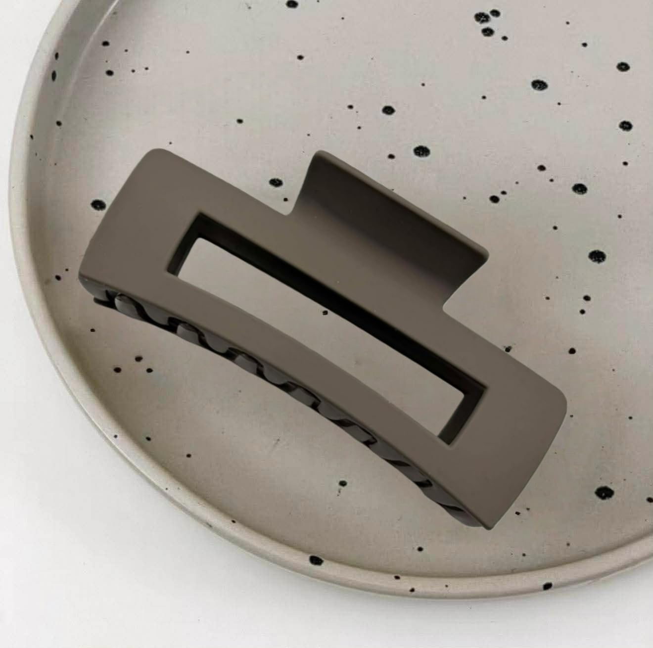 11Cm Large Geometric Hair Claw Clip,Elegant Matte. Matte Finish,Non-Slip,Versatile Fashion Accessories (2Pcs) image number 5