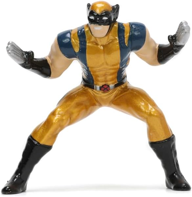 Jada Toys 2020 Chevy Corvette 1:24 Scale Diecast Vehicle with Marvel Wolverine X-Men Figure image number 1