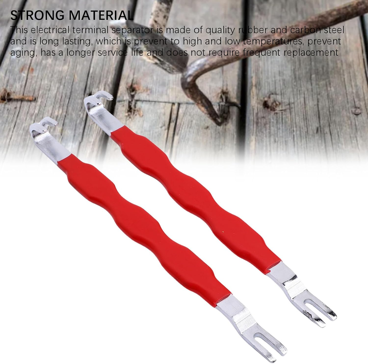 Denash 2PCS Electrical Disconnect Pliers 13120, Automotive Terminal Connector Remover Tool, Connector Plug Pliers Universal Fit for Cars Trucks