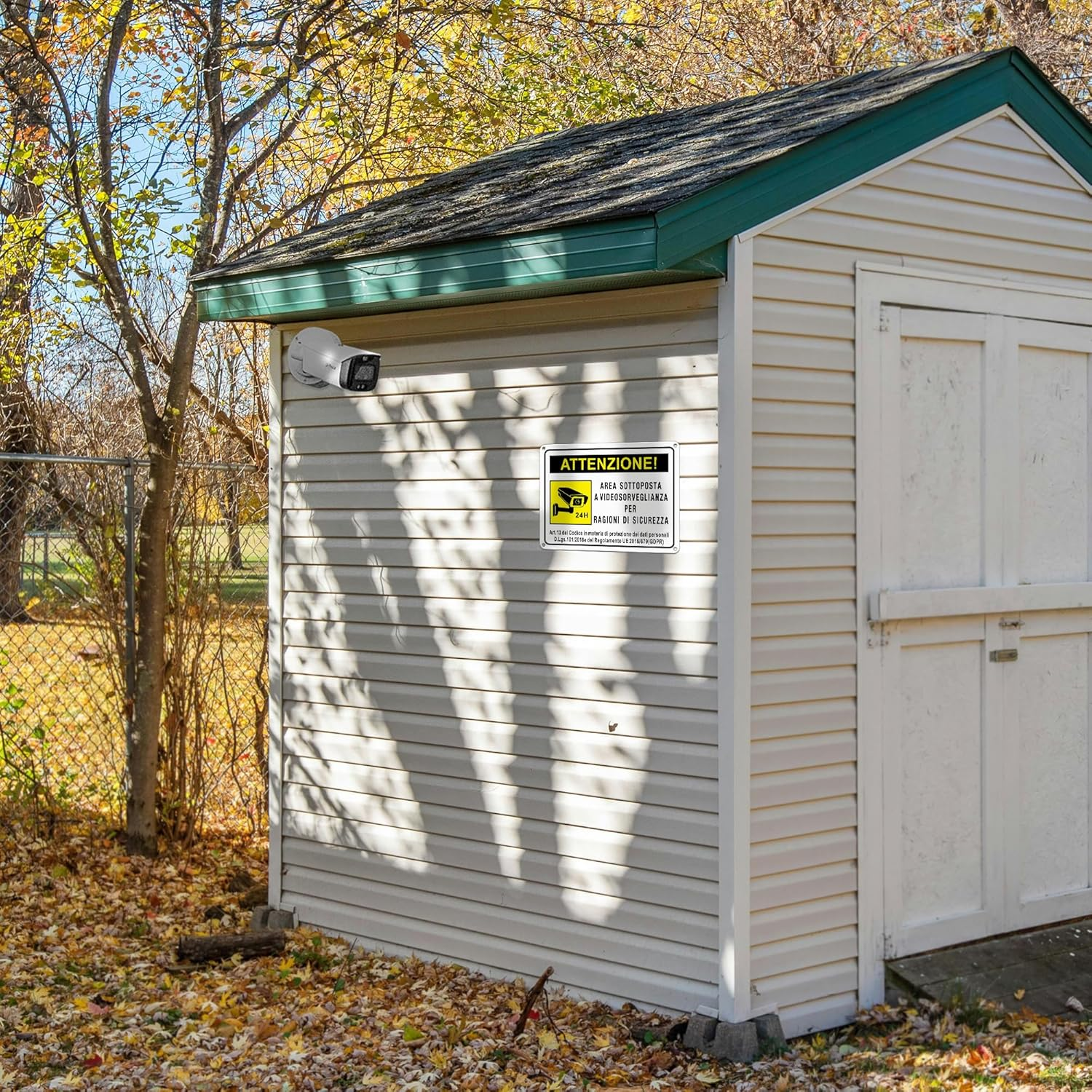 TAKULA 2 X 20M X 15M CCTV Signs for Security 24 Hour CCTV Signs GDPR Compliant