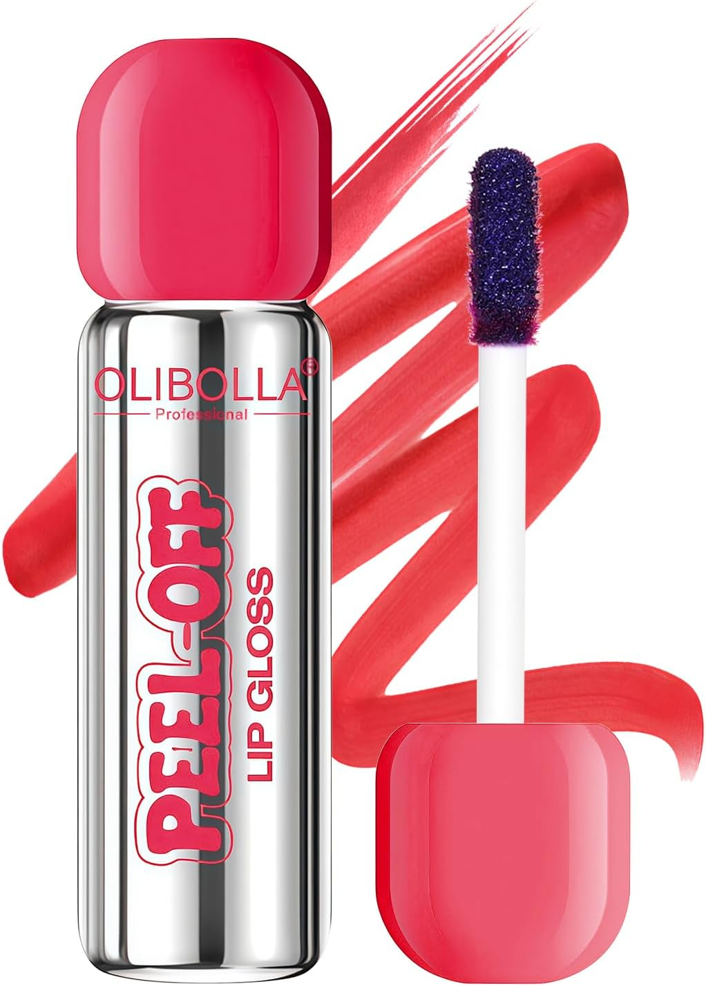 YBUETE Peel off Lip Liner Stain, Long Lasting Waterproof Peel off Tattoo, Quick Wipe off Peel off Lip Gloss, Highly Pigmented Matte Finish Lip Stain, on All Day Non-Stick Cup Magic Lip Color Tint