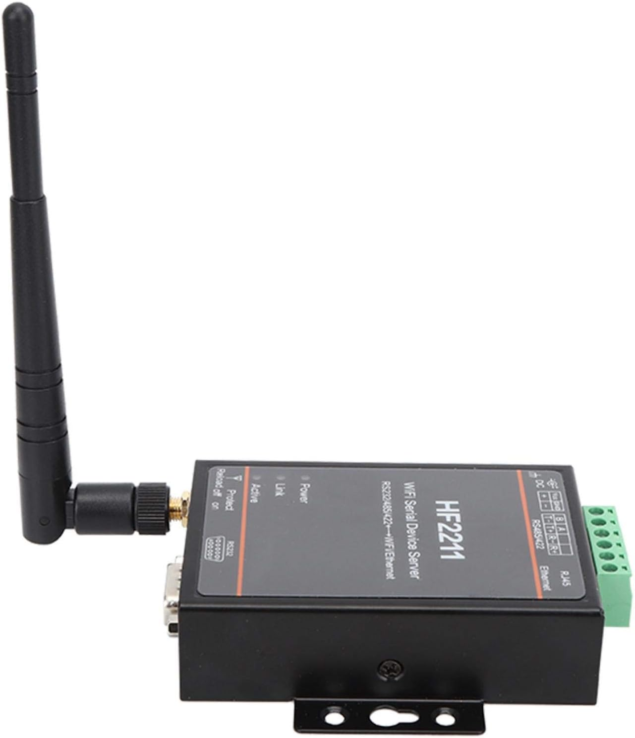 Serial Port Server, HF2211 Serial Server RS232/485/422 to Wifi & Ethernet DTU Network Communication 5-36VDC image number 5