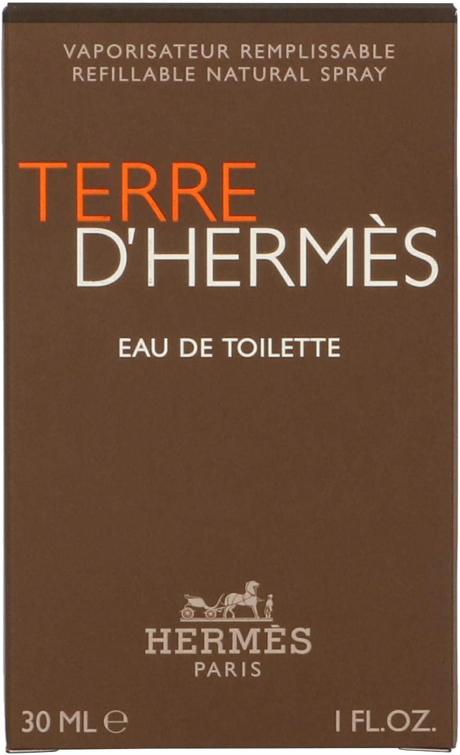Hermes Terre Eau De Toilette Spray, 1 Oz, 30 Ml image number 2