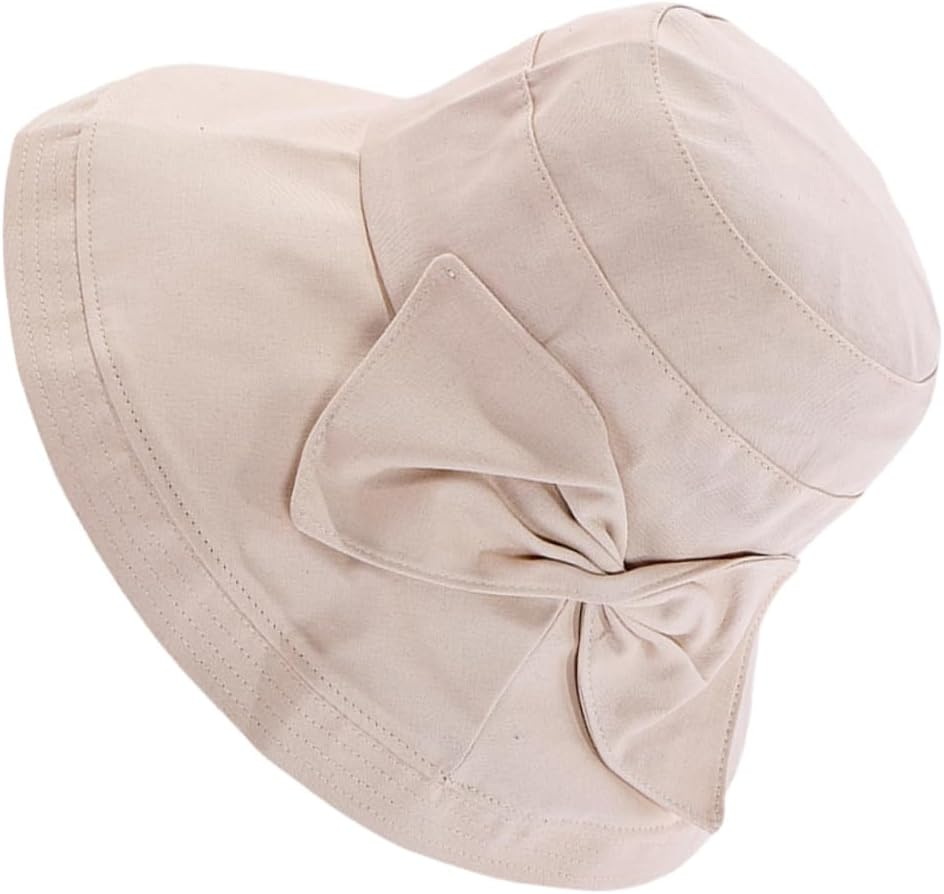 OHPHCALL 1 PC Sun Protection Hat Women'S Bucket Hats for Women Summer Beach S for Foldable Outdoor Foldable Cotton Bucket Washed Sunshade for Black