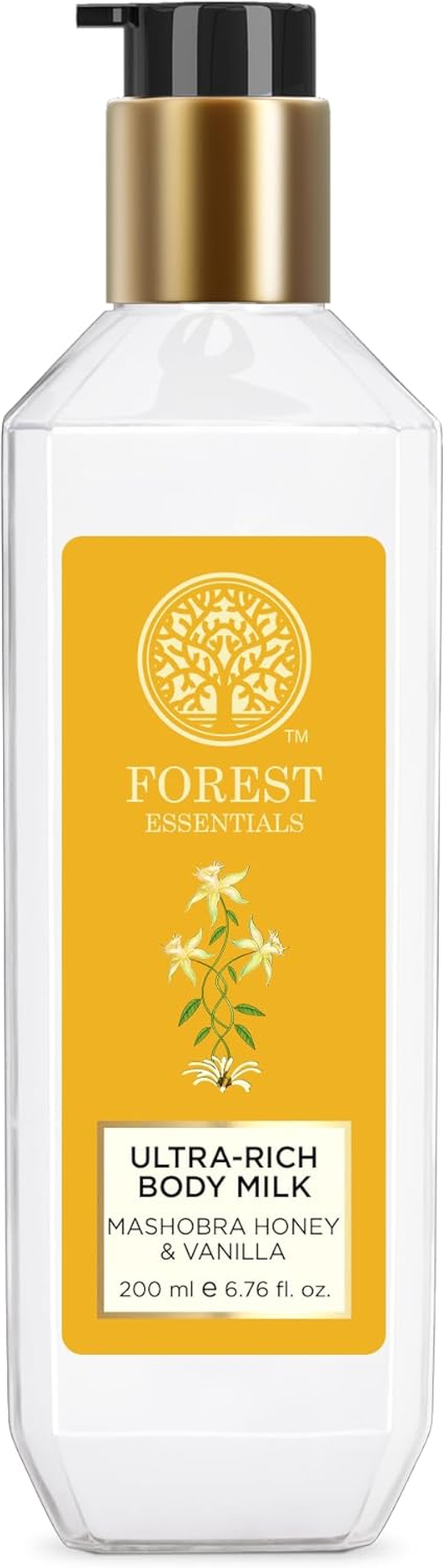 Forest Essentials Mashobra Honey and Vanila Ultra Rich Body Lotion, 200Ml image number 1