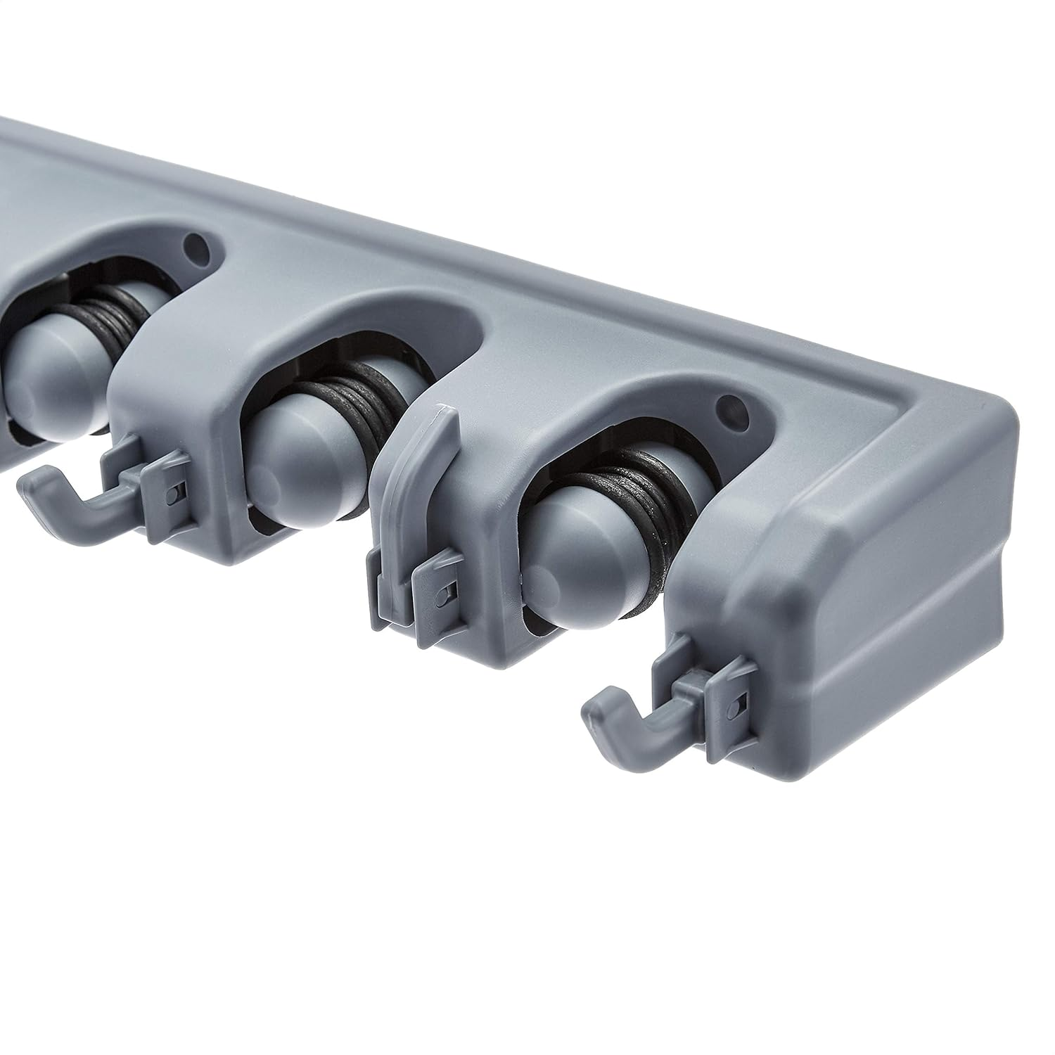 Amazon Basics Broom Holder Wall Mount and Garden Tool Organizer, 6 Hook