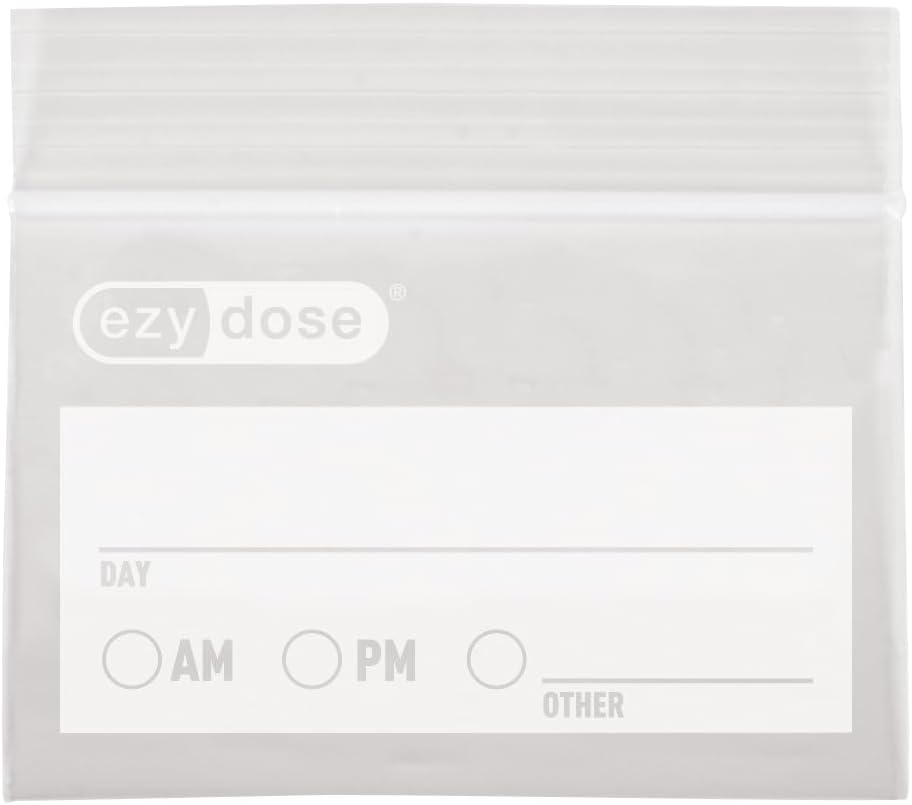 Ezy Dose Disposable Pill Pouches (50 Count) │ Pill and Vitamin Storage image number 4