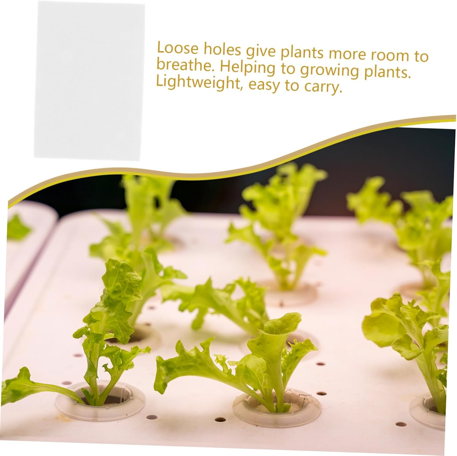 Kisangel Hydroponic Sponge Block Grow for Hydroponics Plant Accessories image number 3