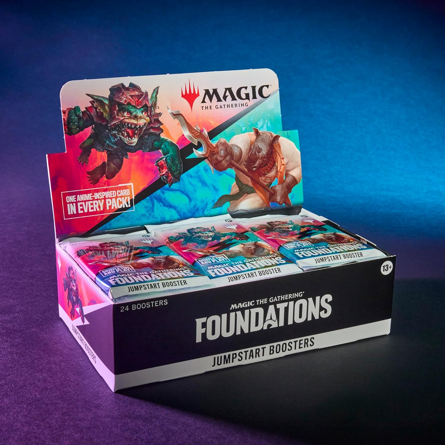 Magic the Gathering Foundations Jumpstart Boosters Card Game (24 Boosters per Display) image number 4