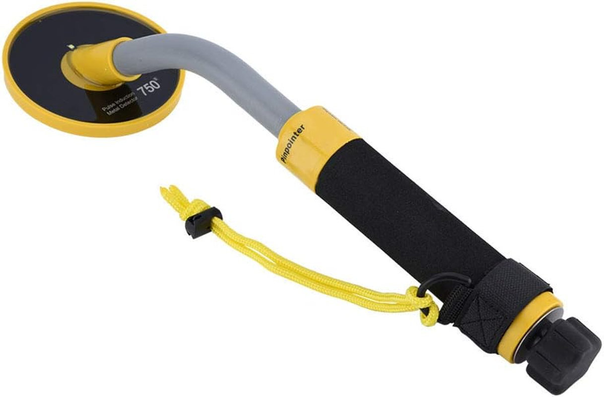 Handheld Metal Treasure Detector, PI750 Underground Metal Treasure Finder Exploration Tool, Waterproof Outdoor Search Coil Metal Detector for Gold Silver Copper image number 6