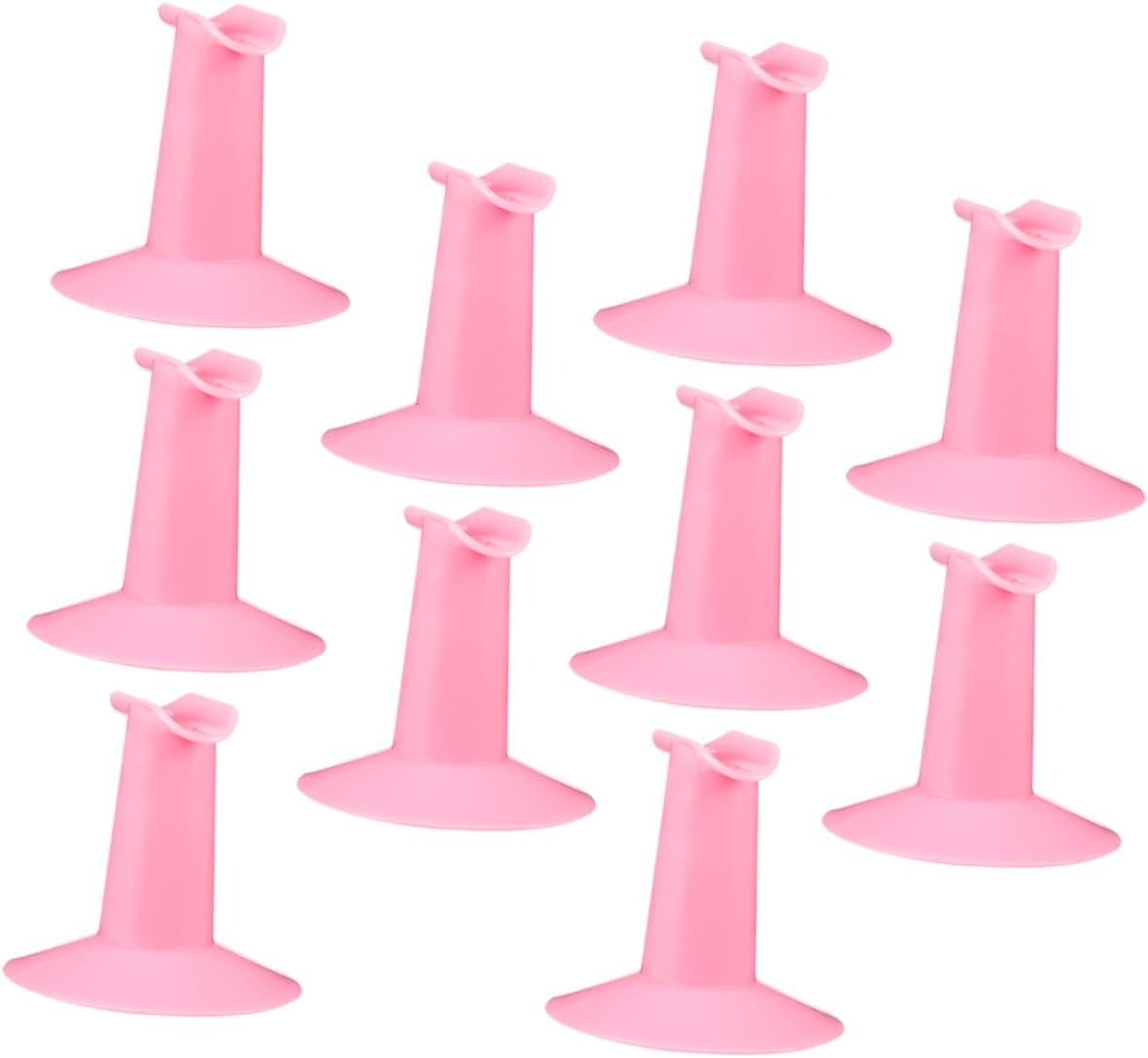 MERRYHAPY 10Pcs Nail Art Finger Rests and Finger Support Holders for Manicure Sturdy for Nail Painting and Accessories in Salon Use image number 4