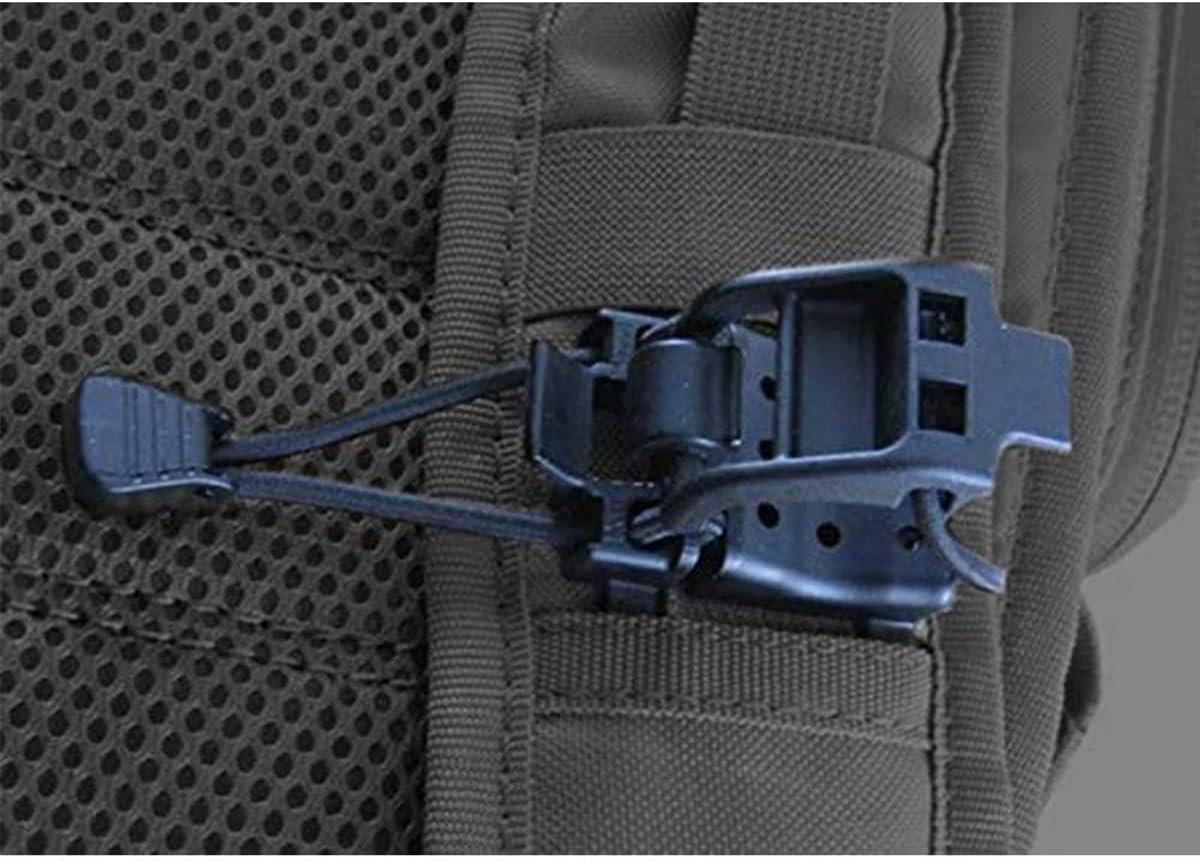 Tactical Gear Molle Clips Molle Attachments Multifunction Hanging Buckle for Molle Backpack Molle Tactical Vest Molle Straps image number 2