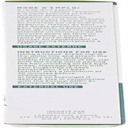 Ecrinal anti Hairloss Ampoules ANP2+, Box of 8 (New Formula)