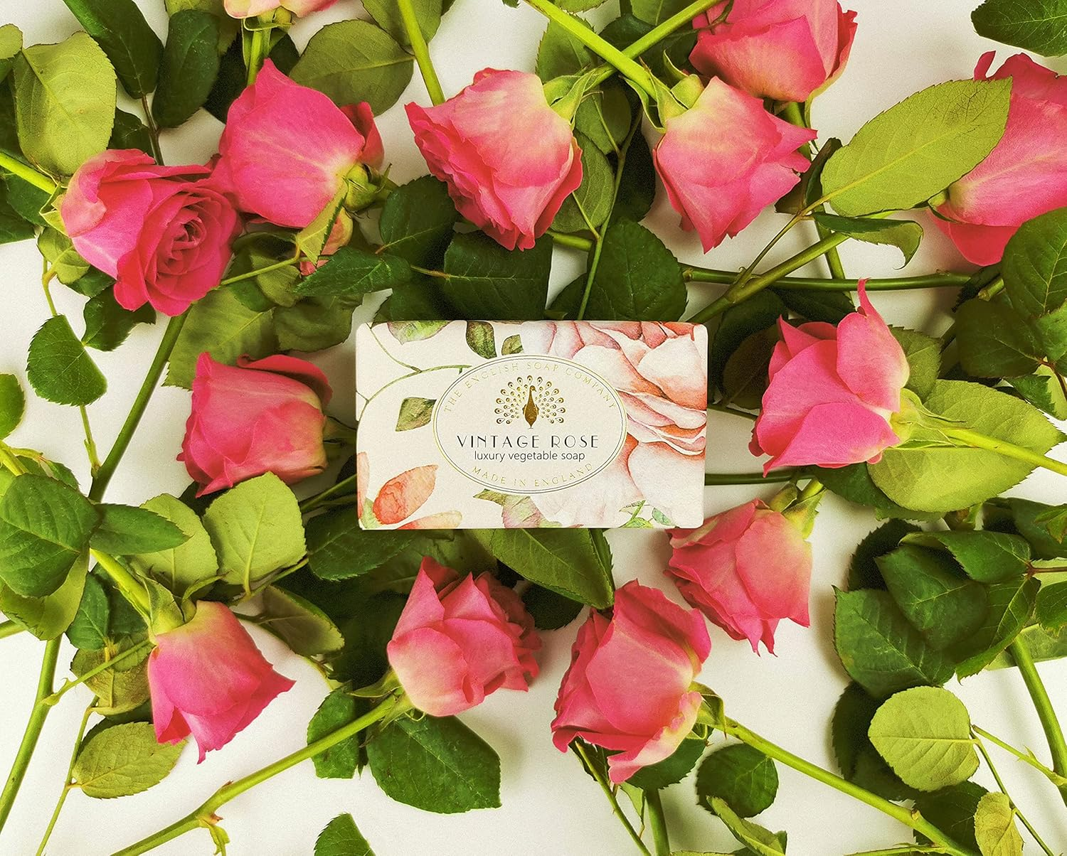 English Soap Company Vintage Rose Soap 190 G