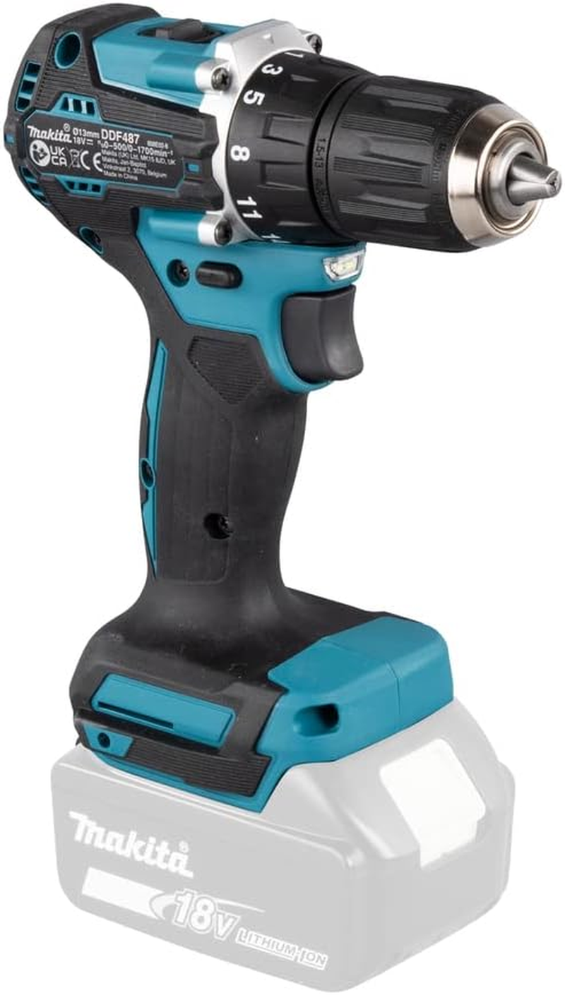 Makita DDF487Z 18V Li-Ion Brushless Drill Driver image number 6