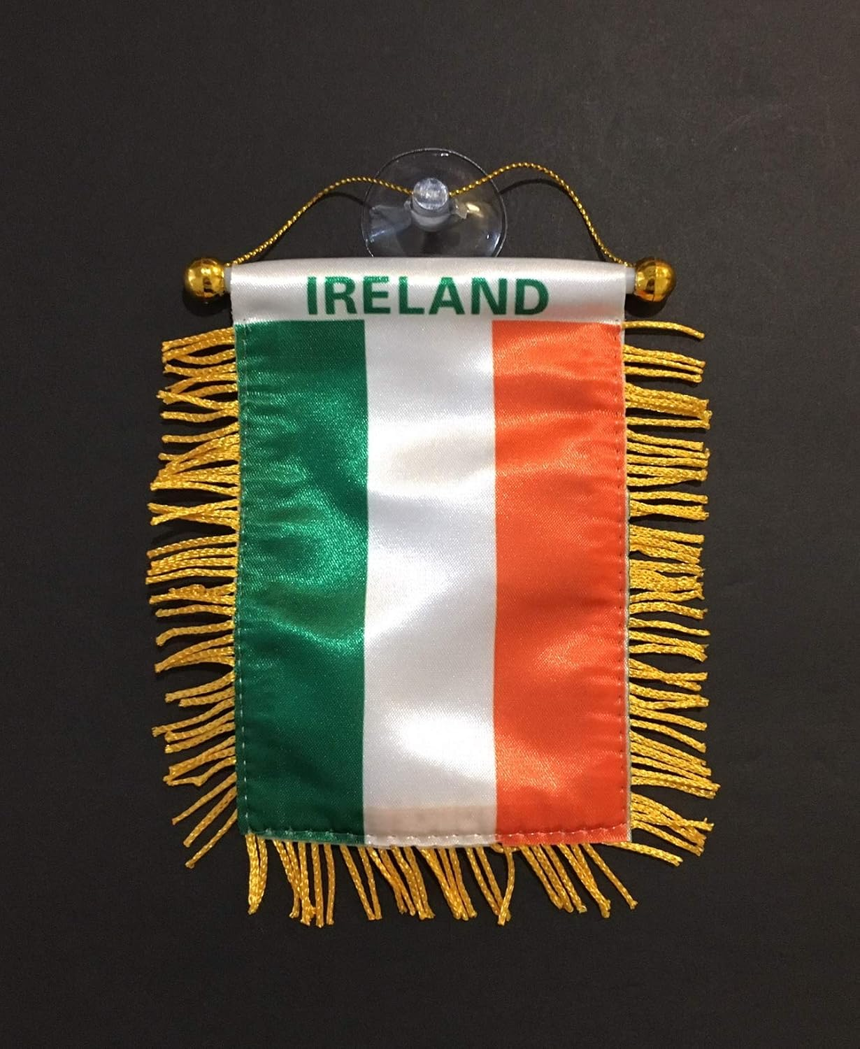 Irish Flag Ireland Flags for Car Home Banner Automobiles Small Window Cars Sticker Indoor Outdoor Decal Hanging Wall Flag I