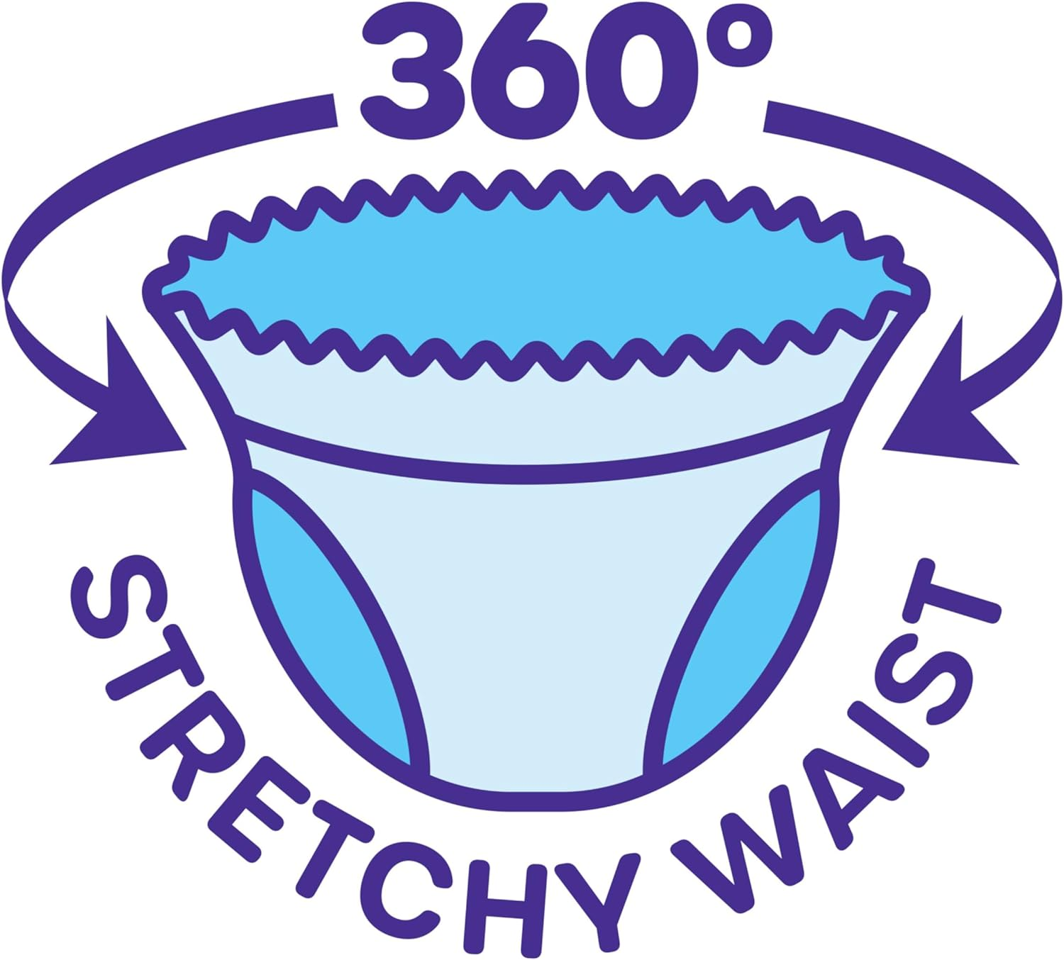 Babylove Swim Pants Medium (9-14Kg) 10 Pack image number 2