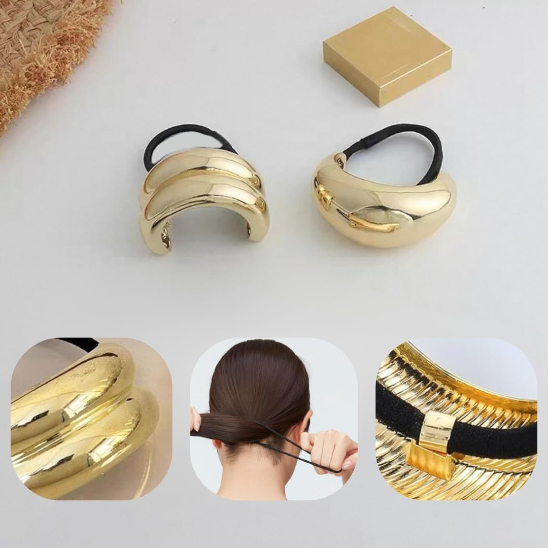 Pack of 2 Hair Cuffs image number 6