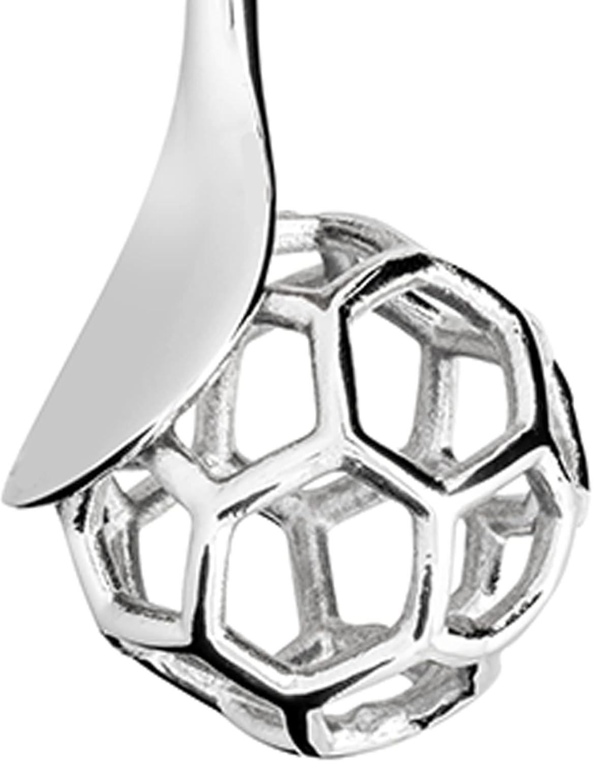 Alessi Acacia Honey Dipper in 18/10 Stainless Steel Mirror Polished, Silver image number 5