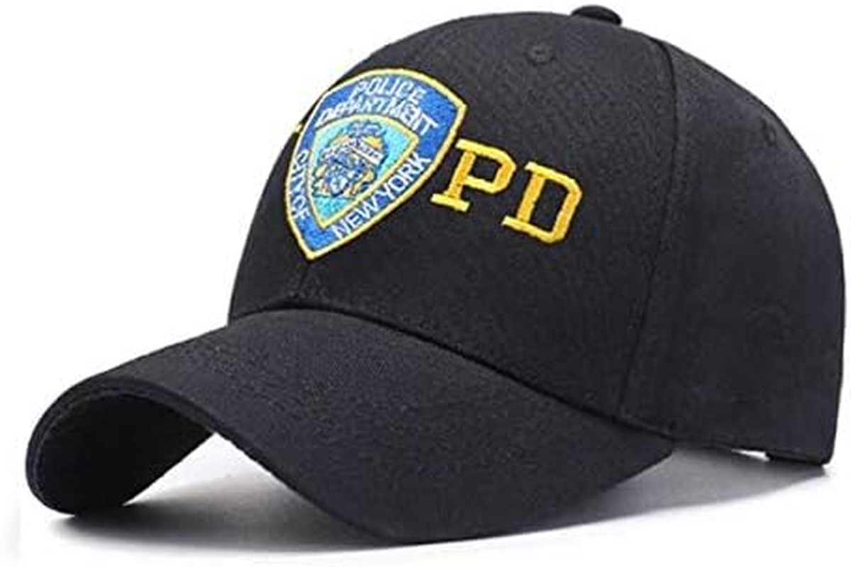 QOHNK Embroidery NYPD Police Baseball Cap Women Outdoors Army Hat Casual Dad Hat Mens Tactical Cap