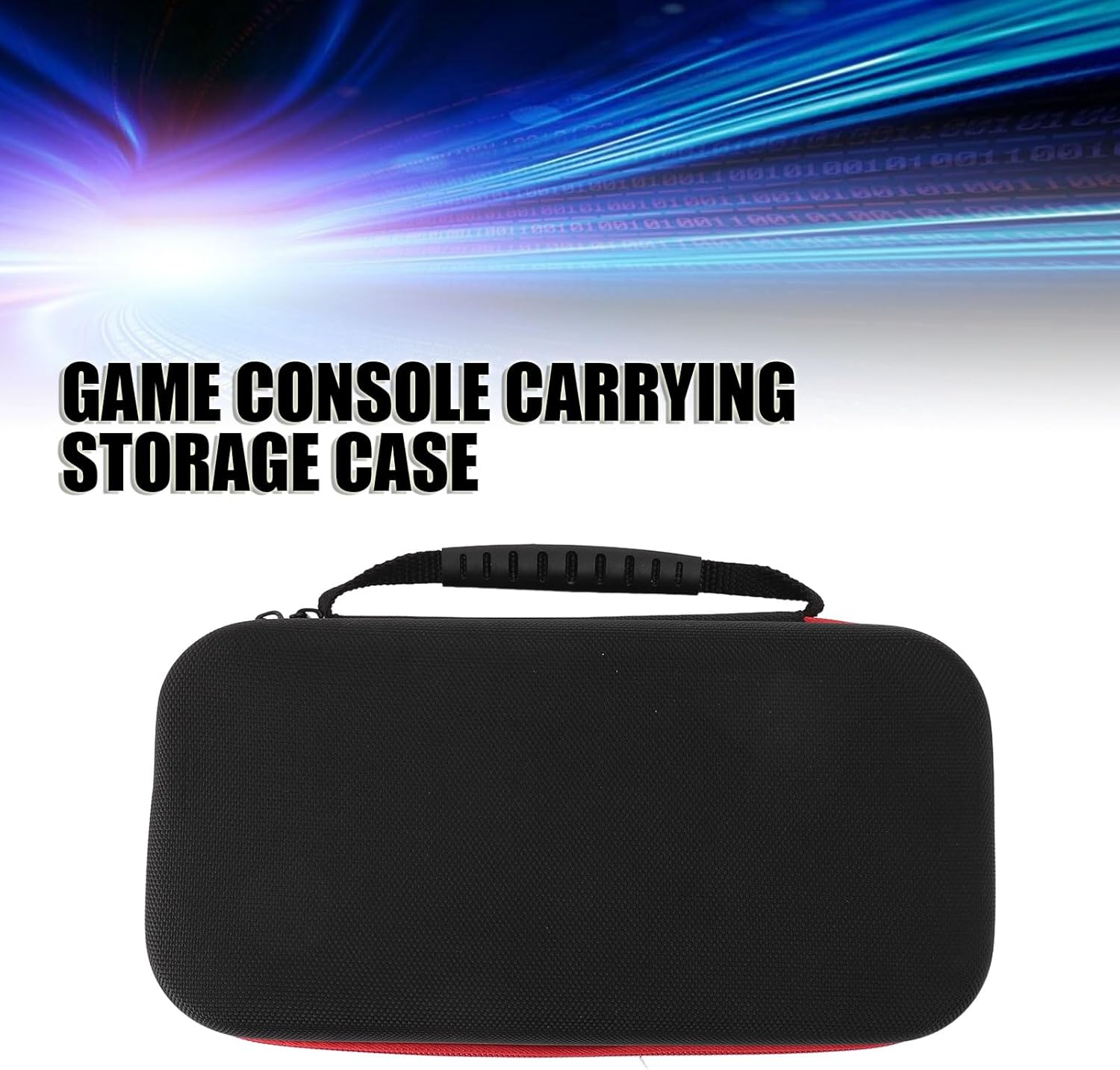 Hard Shell for Switch Carrying Case, Shockproof Protective Travel Case with Extra Large Storage Space, US Power Supply Slot, Lightweight and Portable image number 5