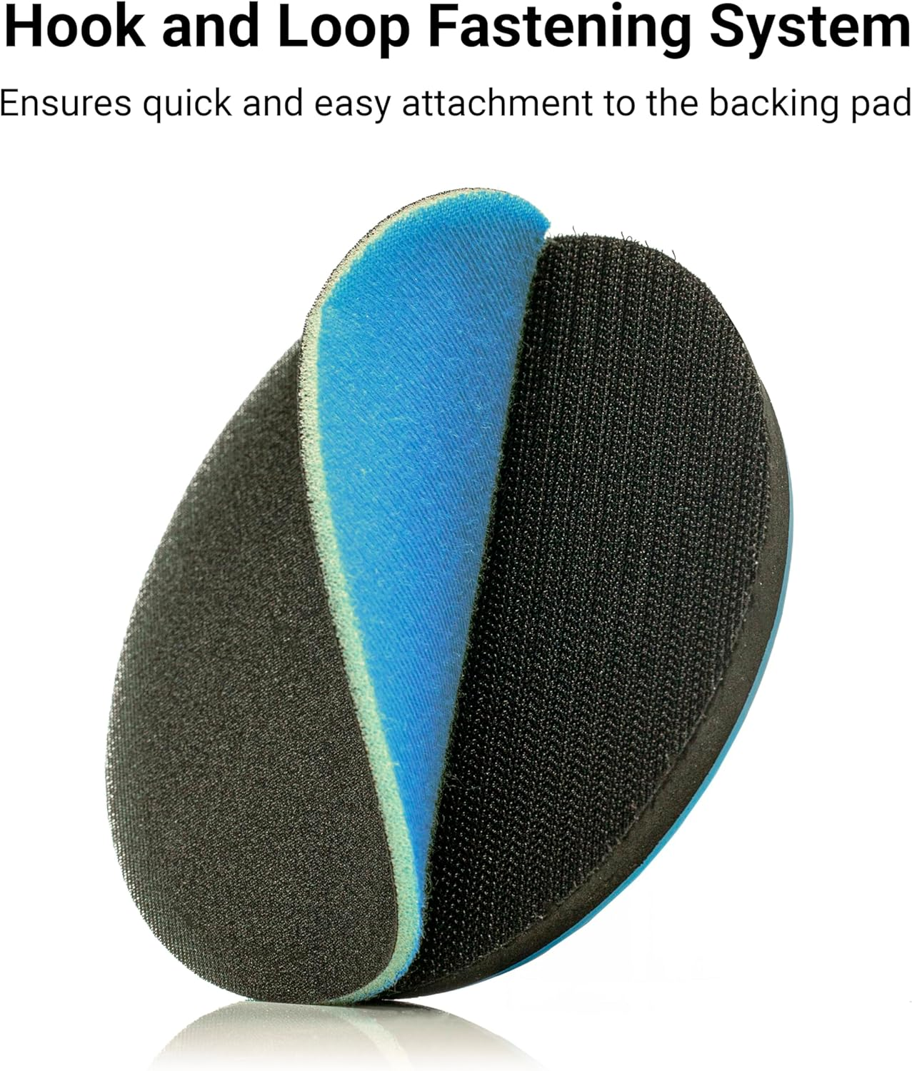 GLASS POLISH 75Mm Pre Polishing Abrasive Discs Glasx60 P500 - Pack of 20 Foam Backed Silicon Carbide with Inline Patterned Surface for Glass Scratch Removal on All Glass Types image number 1