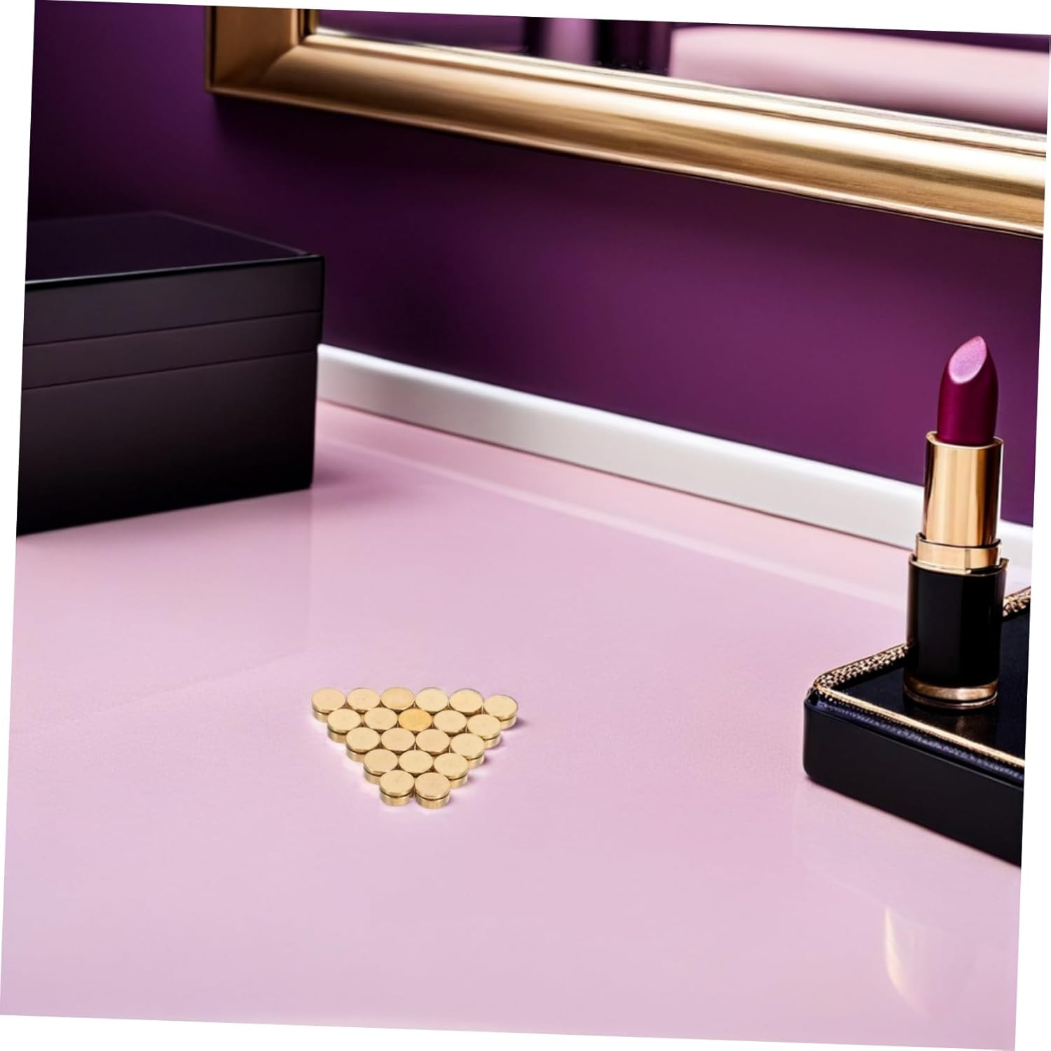 WOFASHPURET 20Pcs Metal Nail Art Rotating Charm Spinning Nail Charm Rotating Spinner Metal Bearing Spinner for Diy Manicure and Decor image number 1