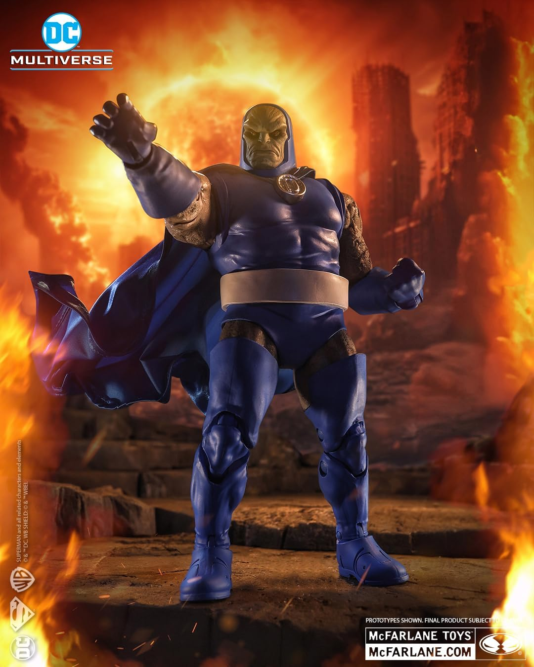 DC Multiverse DC Classic Justice League Darkseid Megafig 7 Inch Action Figure image number 6