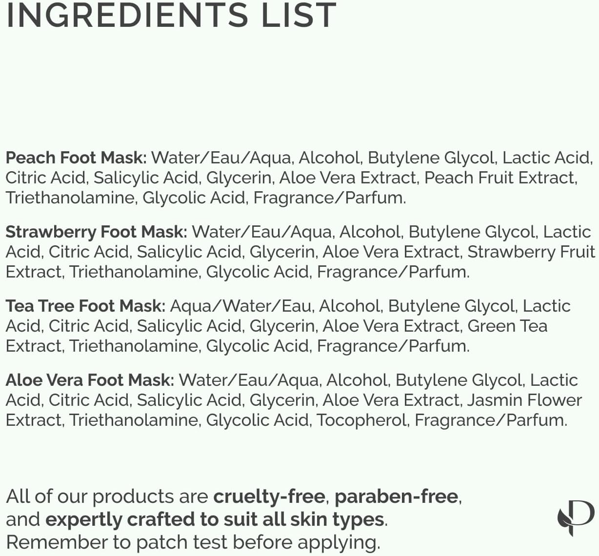 PLANTIFIQUE Foot Peeling Mask 4 Pack | Dermatologically Tested Repairs Heels & Removes Dry Dead Skin for Baby Soft Feet | Exfoliating Foot Peel Mask for Dry Cracked Feet