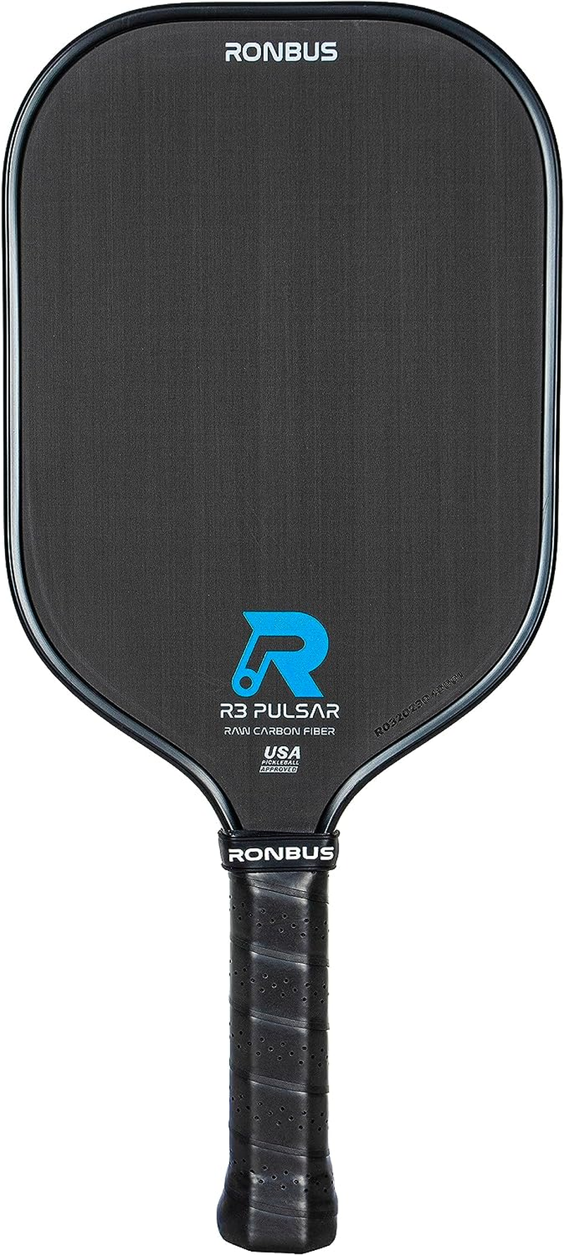 Ronbus R1/R3 Pulsar Thermoformed Raw Toray T700 Carbon Fiber Pickleball Paddle with 16 Mm Polypropylene Honeycomb Core image number 4