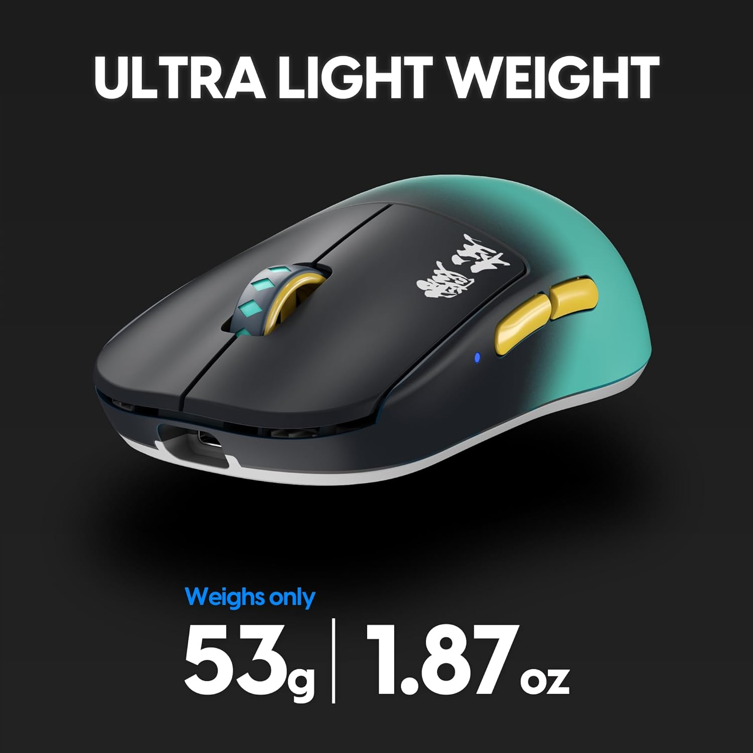 Pulsar Gaming Gears PAW3395 X2H Mini Wireless Gaming Mouse, Ultra Lightweight, 2.4 Ghz, 1 Ms, 26000 DPI Optical Sensor image number 5