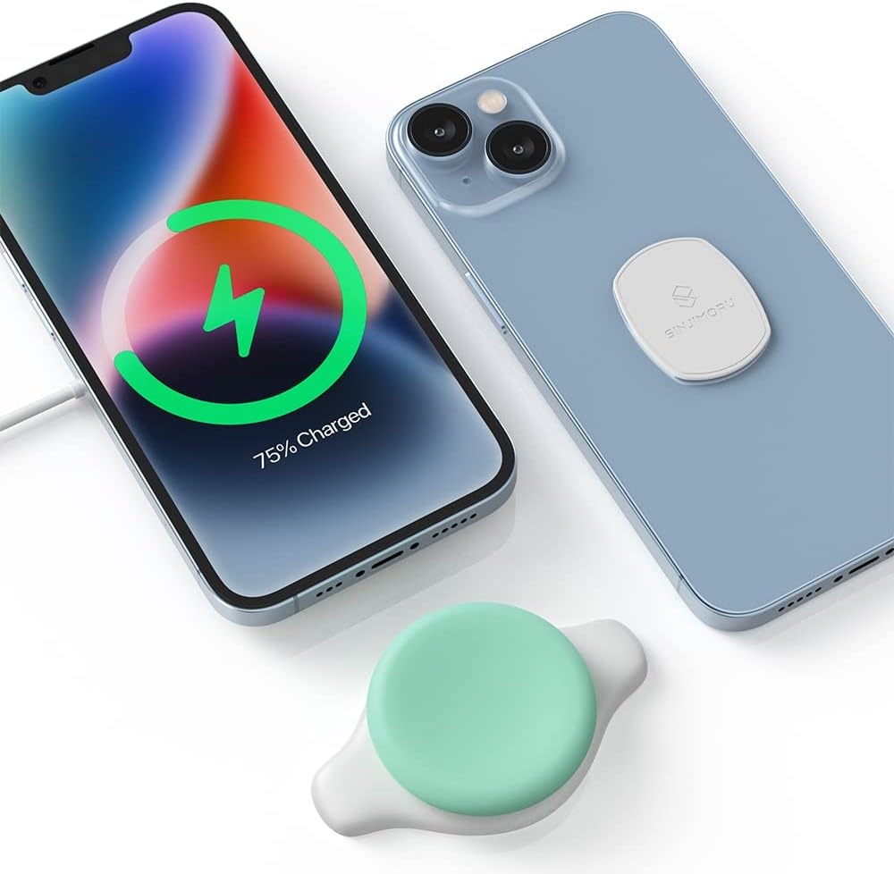 A-Type Phone Grip Stand, Sinjimoru 2 in 1 Grip as Cute Phone Stand for Iphone & Samsung Galaxy, Finger Grip Kickstand for Google Sony Motorola Huawei Asus. Sinji Mount Mini Tok Yellow image number 6