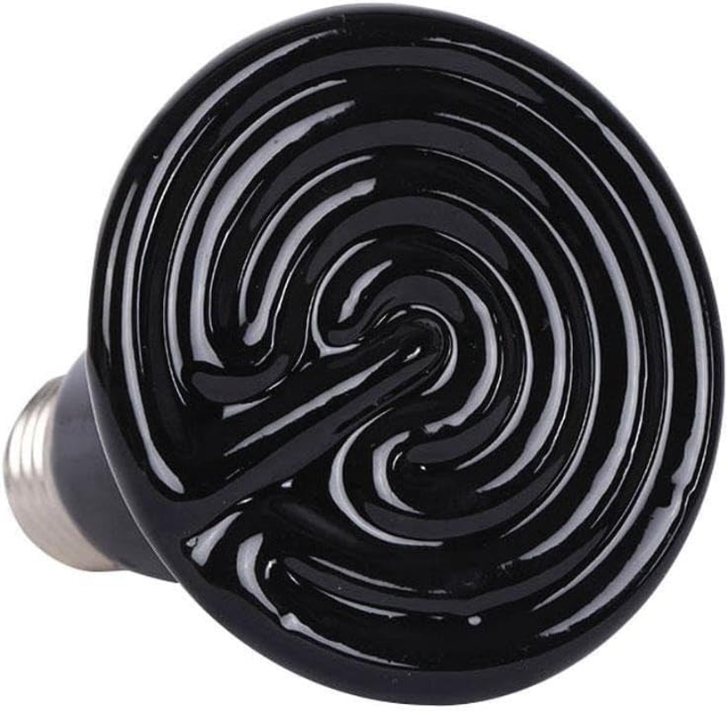 200W Pet Ceramic Heat Lamp Infrared Heating Emitter Reptiles Chickens Lizard Bulb image number 2