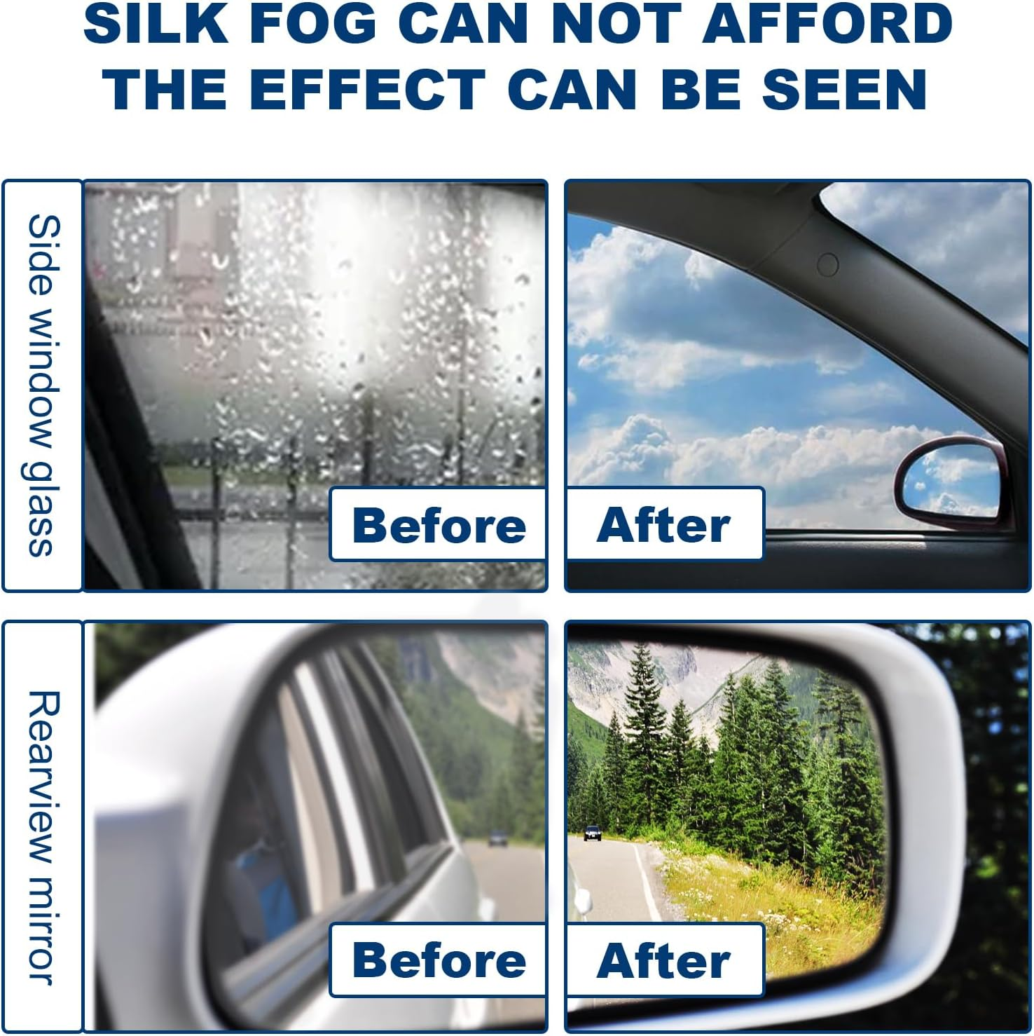 Oil Film Remover Windshield Oil Film Remover, Glass Cleaning Wipe Board, Can Improve the Clarity and Visibility of Glass (1.69 Oz) image number 5